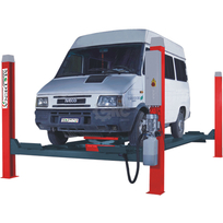 Подъемник 4-х стоечный с ровной платформой Modena Equipment MO-435S-52L (4000кг, 4858; 5200мм)